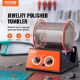 thumbnail image 2 of Vaso pulidor de joyas VEVOR de 3 kg de capacidad con temporizador y 5 velocidades, 2 of 9
