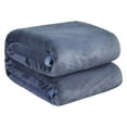 thumbnail image 2 of Cozeii Cozy Flannel Throw Blanket, All-Season Soft & Lightweight Blanket for Sofa, Bed, Office, Travel, Machine Washable Blanket, Fast Drying, Compact Fold, Home Comfort Essentials, 1 PCS, 2 of 8
