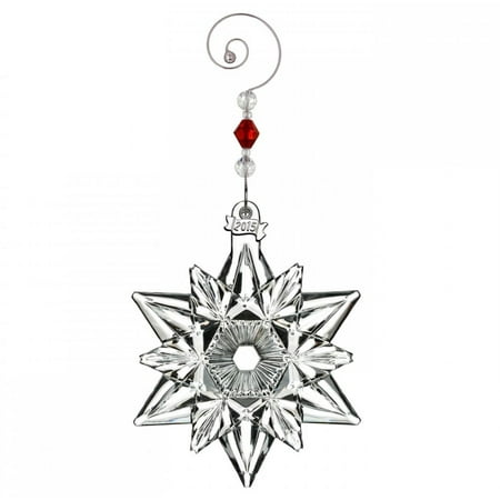 - Waterford - 2015 Annual Ornament - Snow Crystal Pierced