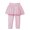 Pink, variant on StylesILove Toddler Girl Soft Tutu Cotton Legging Pants (90/3T, Pink)