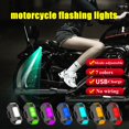 thumbnail image 2 of 3/4/7 Colores Recargables Intermitentes Luces De Motocicleta Bicicletas Modificadas drones Avión Vuelo Nocturna Modelo De control Remoto Advertencia Del Coche huangjie unisex, 2 of 2