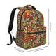 thumbnail image 2 of Disketp Hippie Peace Love Mochila Estampada para Hombre y Mujer – Mochila Ligera Clásica con Múltiples Bolsillos para Universidad, Trabajo y Viajes-One Size, 2 of 5