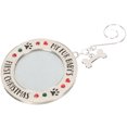 thumbnail image 4 of DIY Memorial Christmas Photo Ornament Metal Keepsake Picture Frame Pendant, 4 of 7