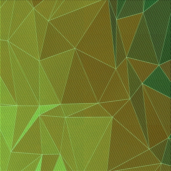 Ahgly Company Machine Washable Indoor Square Transitional Pistachio Green Area Rugs, 4' Square