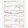 TOPS Carbonless Standard W-2 Tax Forms 4 Part - 5 1/2" x 8 1/2" Sheet Size - White Sheet(s) - 24 / Pack