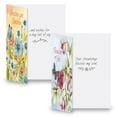 thumbnail image 4 of Current Floral Expressions Friendship Cards - Set of 8 (2 of each 4 Designs), Large 5" x 7" Thinking of You Cards, Sentiments Inside, Envelopes Included, 4 of 6