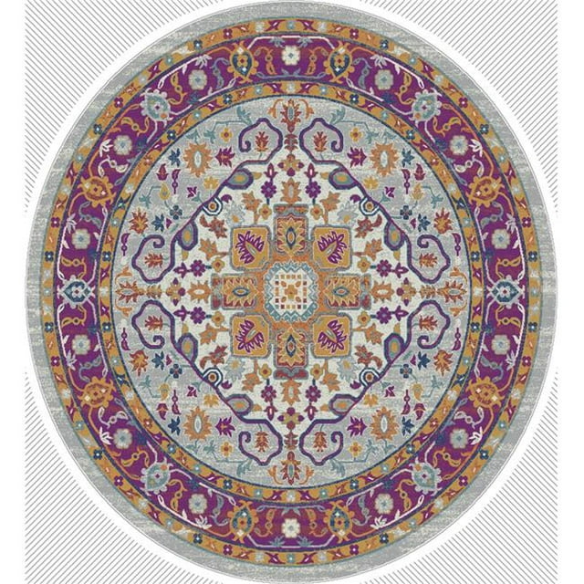 United Weavers Bali Caymen Multi Round Rug Round