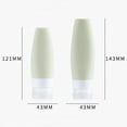 thumbnail image 7 of Dream Lifestyle 60ml/90ml Silicone Travel Bottles for Toiletries,Leakproof Refillable Squeezable Silicone Tubes ,Traveling Size Liquid Containers for Shampoo Lotion Soap Conditioner Gel, 7 of 7