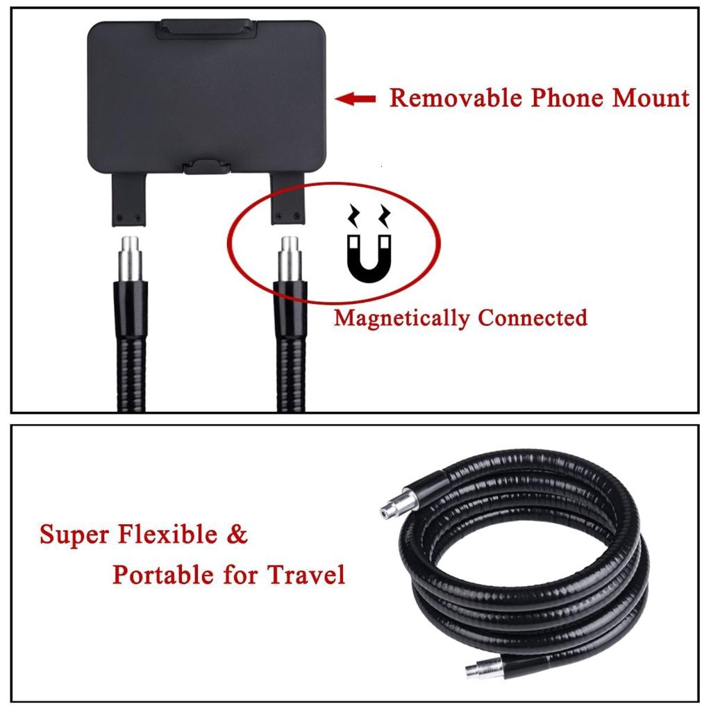 MultiFunctional Flexible Smartphone Stand, Long Arm Lazily Neck Phone Holder for Handsfree Viewing and Interaction