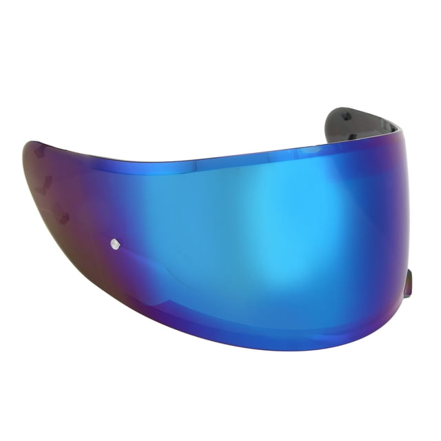 Helmet Face Visor, Motorcycle Helmet Visor Replacement Sun Protection For Outdoor For X 14 Blue Colorful