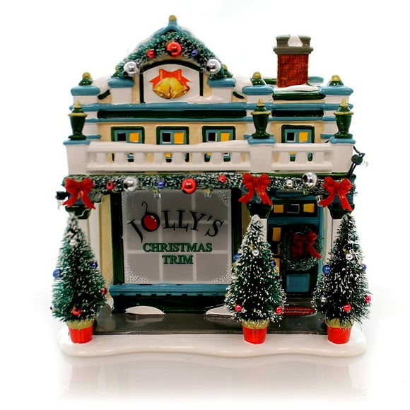 Department 56 House Jollys Christmas Shop Snow Village Mid Year Ltd Ed 4049208