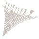 thumbnail image 3 of Hamaca De Red De Juguete, Sin Olor, Gran Capacidad, Cuerda De Algodón, Montaje En Pared, Ahorro De Espacio, Juguetes, Soporte De Red Triangular Para Habitación De Niños ANGGREK Toy Net Hammock, 3 of 8