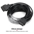 thumbnail image 3 of Cable Extensor De Diagnóstico Macho A Hembra, Cable De Extensión OBD2 Macho A Hembra Universal Automotriz De 16 Pines Para Adaptador De Diagnóstico Para Herramienta De, 3 of 7