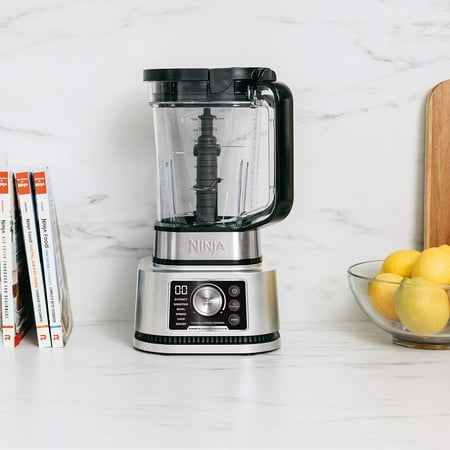 Ninja - Foodi Power Blender & Processor System, Smoothie Bowl Maker & Nutrient Extractor*, 1400WP smartTORQUE 6 Auto-iQ - Silver