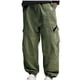 thumbnail image 1 of Odeerbi 4-13 Años Niños Pantalones Cargo Deportivos Jogger Pantalones Primavera Casual Pantalones de Pierna Recta Con Múltiples Bolsillos, 1 of 4