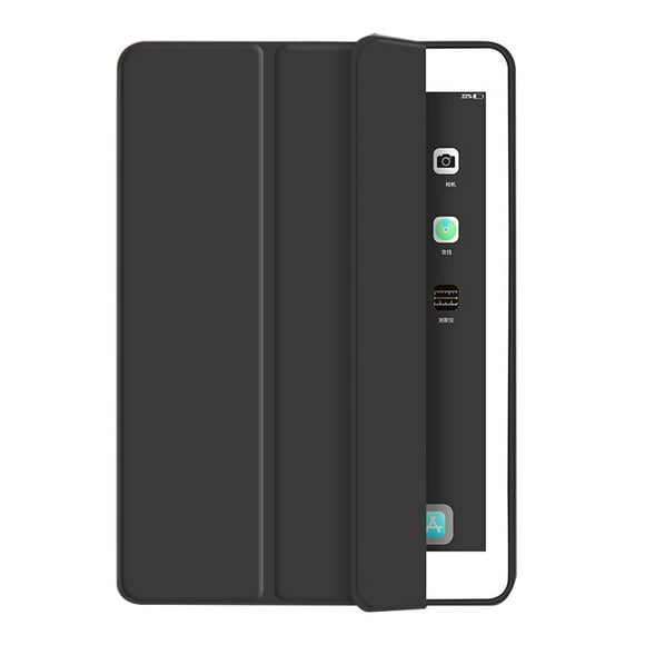 Case Compatible with iPad Air4/5 （10.9in） with Pencil Holder, Protective Case with Soft TPU Back