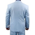 thumbnail image 4 of Comfortable 2pc Men's 2-Button Linen and Cotton Blend Suit, 4 of 8