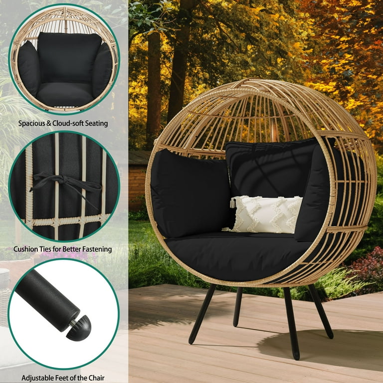 Large garden egg discount chair