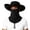 1-OTHER23962, variant on XIAOCHA Mens Detachable‑Mask Boonie Hat Solid Sun Hat Outdoor Wide‑Brim Hat,Light Yellow1