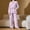 Purple, variant on Cardigan and Pants Pajamas Sets for Women 2PC Fleece Warm Winter Loungewear Casual Soft Oversized Sleepwear Comfy Homewear