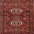 thumbnail image 1 of Ahgly Company Indoor Square Traditional Cranberry Red Persian Area Rugs, 3' Square, 1 of 6