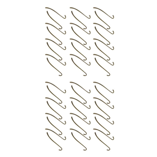 Ganchos Marcapáginas Inteprter 24 Piezas Aleación de Zinc Plata Bronce Oro Antiguo Cobre