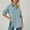 Light Blue, variant on Long Sleeve Shirts for Women UPF 50+ UV Sun Protection Lapel Shirts Tops Outdoor Cool Quickly Dry Fishing Hiking Travel Shirts Casual Solid Breathable Comfy Long Sleeve Turndown Collar Shirts