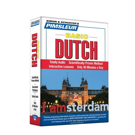 Pimsleur Dutch Basic Course - Level 1 Lessons 1-10 CD : Learn to Speak and Understand Dutch with Pimsleur Language (Best Dutch Language Course)