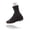 Black, variant on Football Spat Cleat Covers (Orange, Medium)