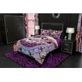 thumbnail image 2 of Whimsigoth Bedding Set, Comforter or Duvet, Funny Daruma, Japanese Pastel Goth, 2 of 7