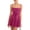 Hot Pink, variant on Women's Party Dress Club Dress Sleeveless Square Neck Adjustable Straps Bow Tie A Line Sequin Dress for Cocktail Banquet,White,XL