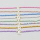 thumbnail image 4 of Gargantilla de cuentas bohemias para mujer, collar hecho a mano con inicial de 26 letras, colgante de concha, cadena de cuello de Color caramelo, accesorios de joyería de moda, 4 of 4