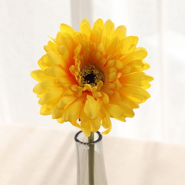 Crisantemo Artificial, Flor Artificial para Decoración Del Hogar y de Mesa.