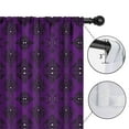 thumbnail image 4 of Blackout Kids Curtains,Purple Black Ornament Eye Pattern Childrens Insulated Curtains Set Of 2,Bedroom Essentials,Toddler Room Decor 42"x54", 4 of 5