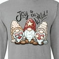 thumbnail image 4 of Inktastic Joy to the World Christmas Gnomes Long Sleeve T-Shirt, 4 of 5