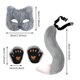 thumbnail image 2 of Juego de Disfraces Orejas Realistas Diadema Cola Accesorio y para Cosplay y Fiestas Temáticas, 2 of 5