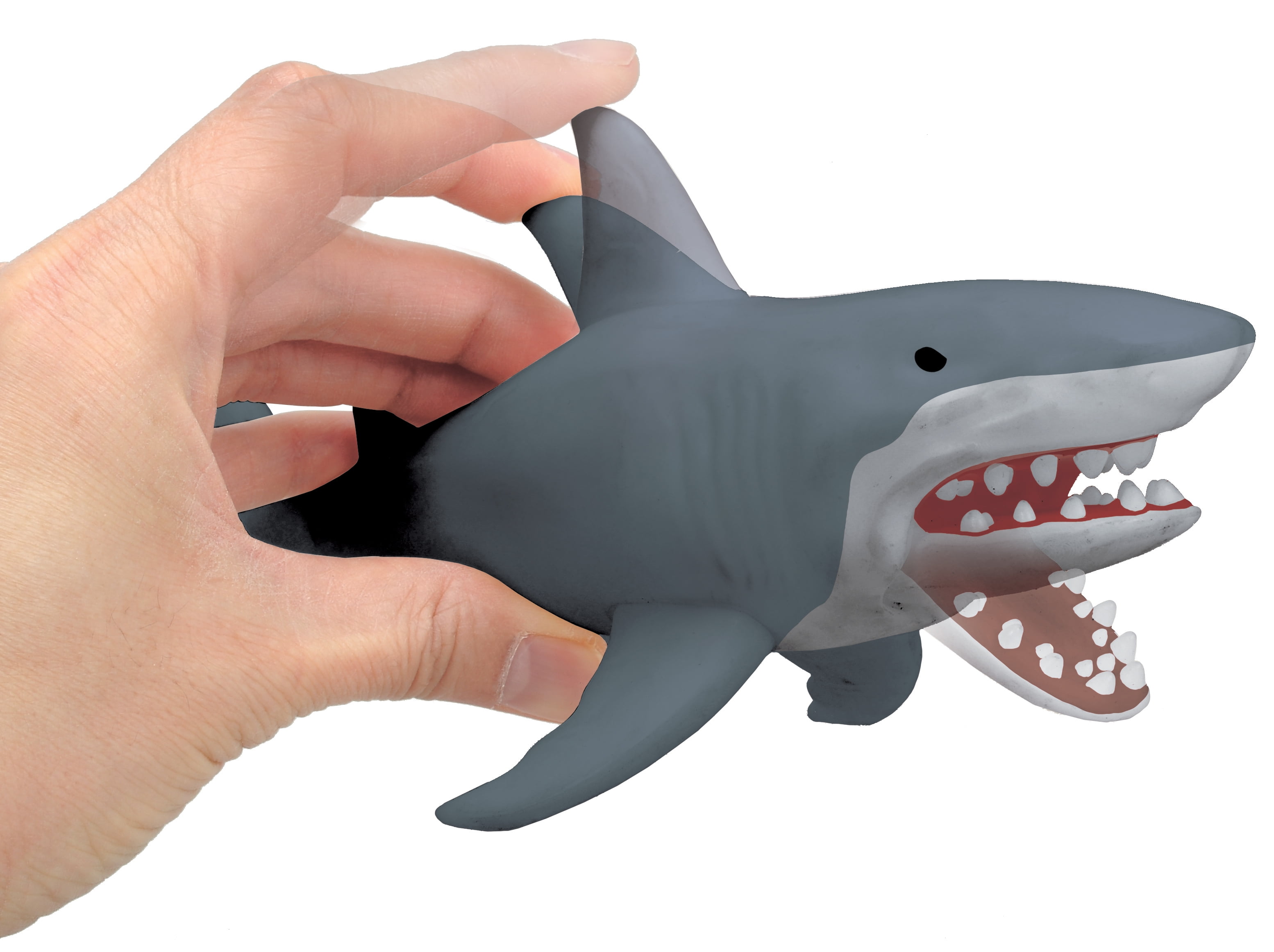 Adventure Force Shark Attack Die-Cast Vehicle Playset, Multi-Color, Lights & Sounds, Ages 3+, Collectible