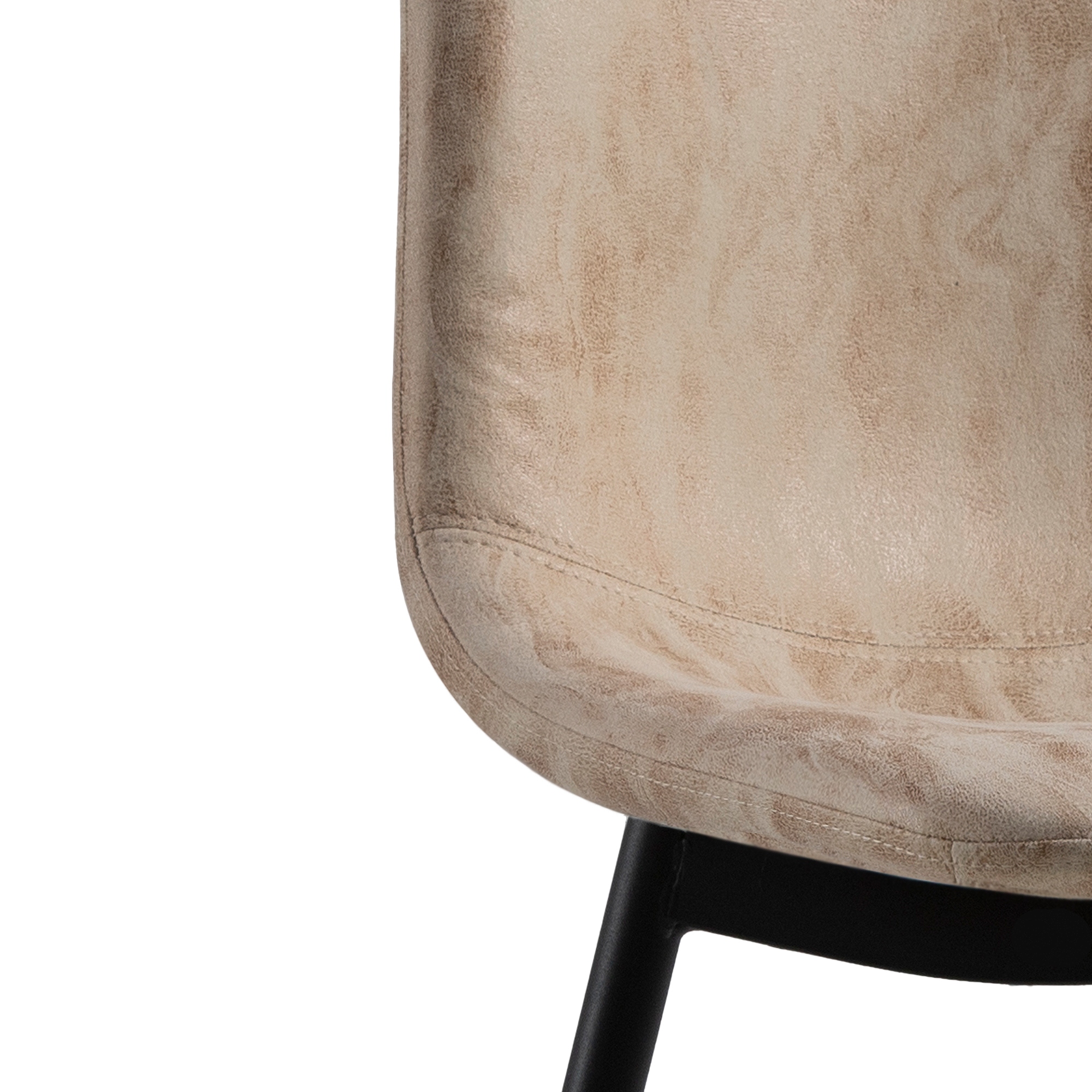 PU Dining Chairs Modern Chair Set of 4,White