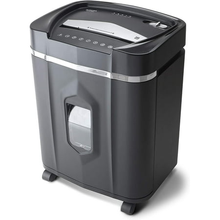 AU1210MA Professional Grade High Security 12-Sheet Micro-Cut Paper/CD and Credit Card/ 60 Minutes Continuous Run Time Shredder