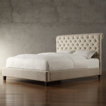 - Weston Home Eastend Tufted Low Footboard Platform Bed