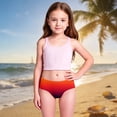 thumbnail image 2 of XinghaiYIDE Girls UPF 50+ Two-Piece Rash Guard Swimsuit,Kids Swim Shorts,Sun Protection Sport Bathing Suit for Toddlers & Kids,Sizes 90-140 B-A, 2 of 8