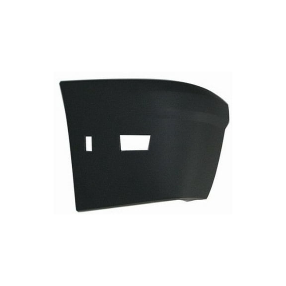 Left Driver Side Rear Bumper End - Textured Gray - Compatible with 2010 - 2013 Ford Transit Connect (For XL Models) 2011 2012