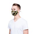 thumbnail image 3 of DALIX Camo Green Face Mask Reuseable Washable Made in USA - L-XL Size, 3 of 5