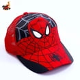 thumbnail image 1 of Bonita gorra de béisbol de Spiderman, accesorio de moda para niños de 3 a 7 años, sombrero para el sol de Spiderman, sombrero para niña, figura de anime, juguete, regalo para niños, 1 of 4