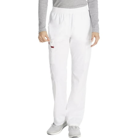 Dickies EDS Essentials Scrubs Pant for Women Mid Rise Straight Leg Drawstring DK010