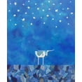thumbnail image 2 of Craig, Casey 20x23 Black Ornate Wood Framed with Double Matting Museum Art Print Titled - Stars at Night, 2 of 4