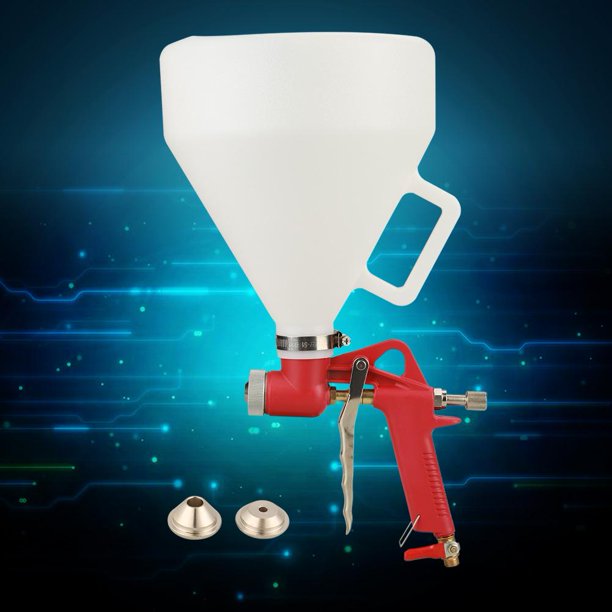Ccdes Hopper Spray Gun,Air Hopper Spray Gun Paint Texture Tool Drywall