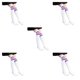 thumbnail image 1 of Guardurnaity Calcetines de tubo medio Algodón puro Forro cómodo Buena retención de calor Medias lindas antideslizantes para niños Tipo 19 tipo 19 5piezas, 1 of 6