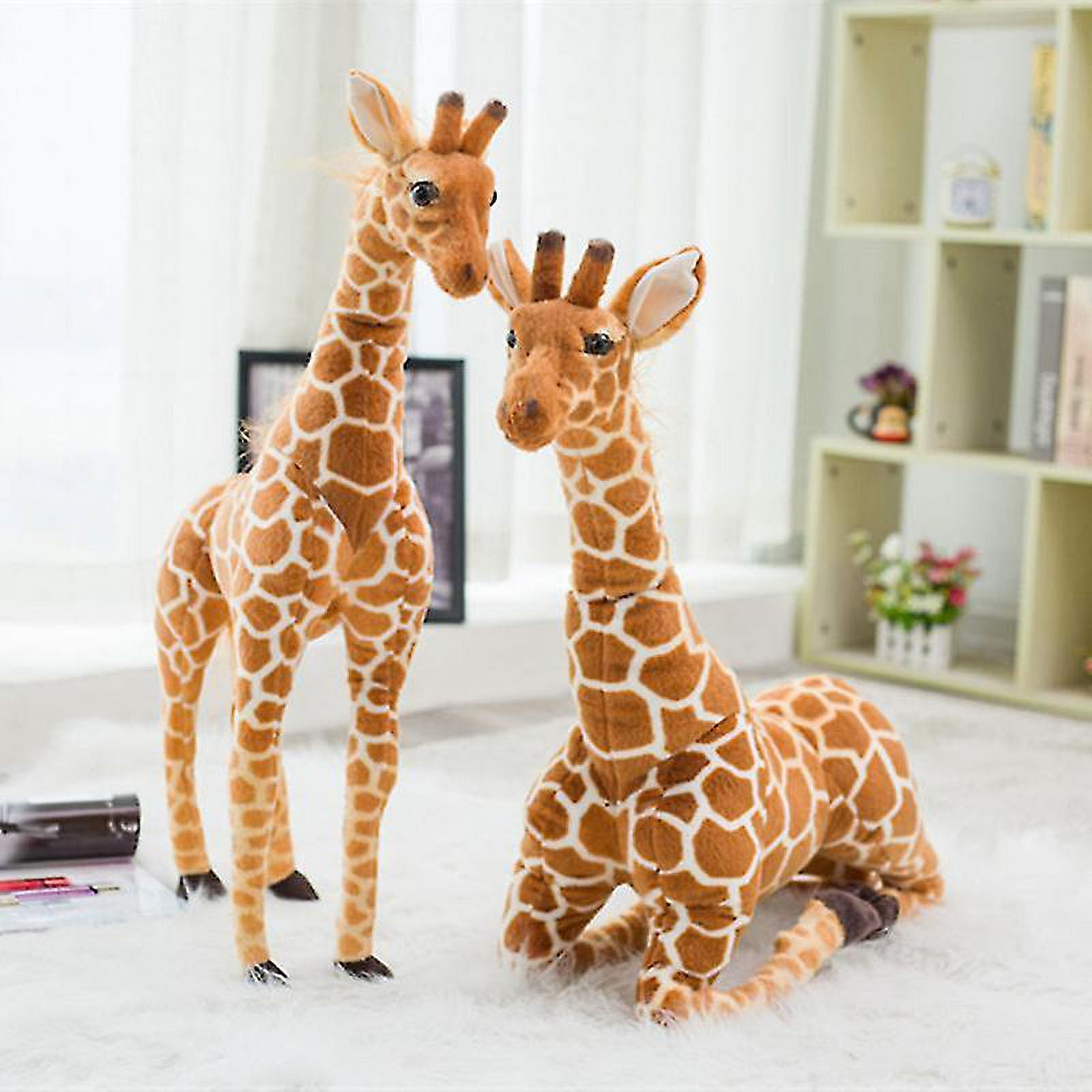 35 120cm Giant Real Life Giraffe Plush Toys High Quality Stuffed Animals Dolls Soft Kids Children Baby Birthday Gift Room Decor Walmart