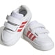 thumbnail image 2 of Tenis Adidas Breaknet Niño Blanco 16 cm, 2 of 5